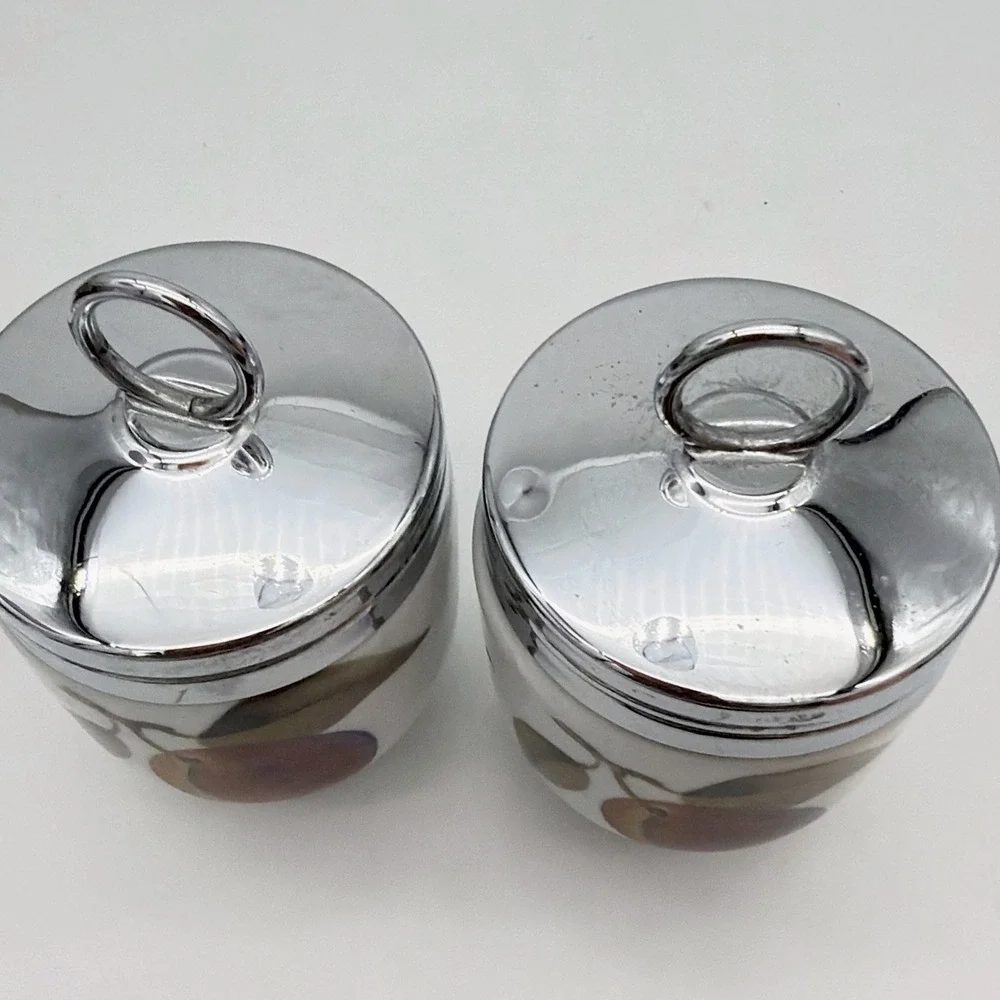 Royal Worcester Evesham Gold Egg Coddlers Porcelain Fruit Motif Lids